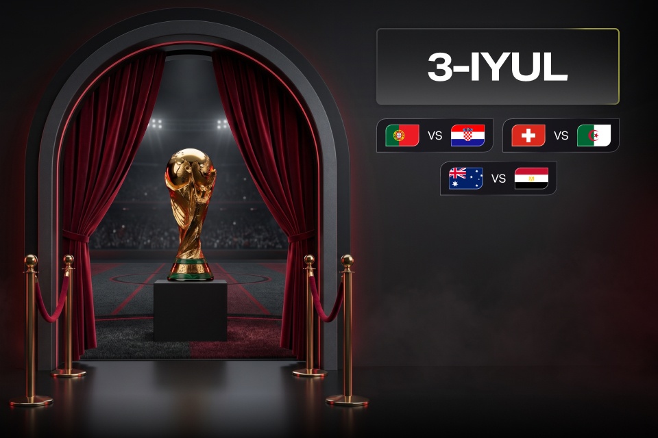 3-iyul JCh-2026 matchlari: 888STARZ prognozlari va koeffitsiyentlari
