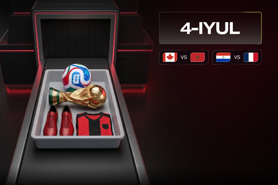 4-iyul JCh-2026 matchlari: 888STARZ prognozlari va koeffitsiyentlari
