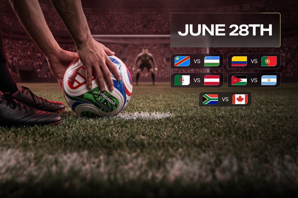 World Cup 2026 Matches on June 28: 888STARZ Odds Guide