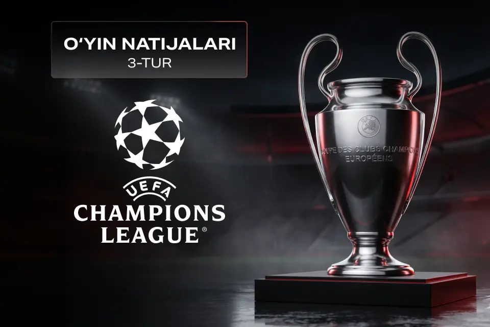Chempionlar ligasi 3-turi yakunlari: PSJ «Barselona»ni to‘xtatdi, «Komo» esa MYuni tor-mor etdi