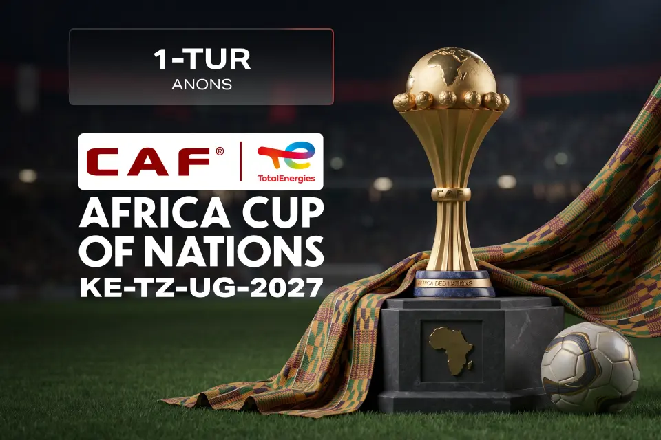 AFCON 2027 saralashi 1-tur anonsi: Kot-d’Ivuar — Gana, Misr — Angola va Keniyaning ilk o‘yini