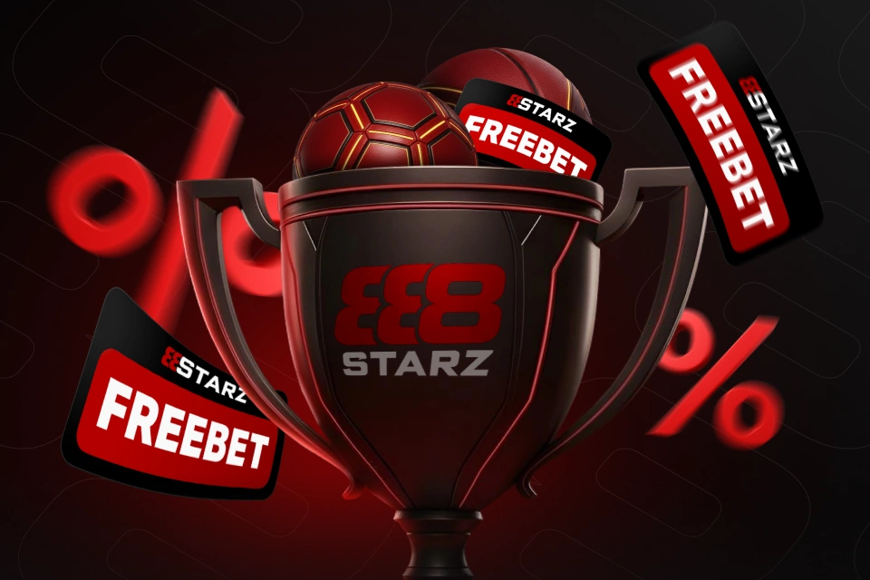 Ketma-ket 20 ta yutqazilgan tikish: 888STARZ €500 gacha bonus beradi