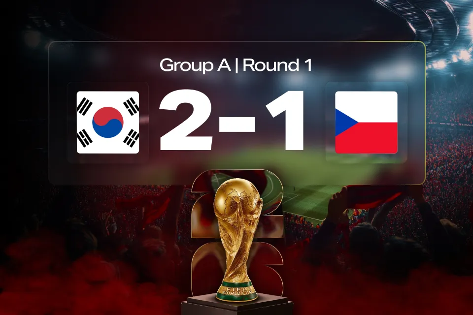 World Cup 2026: South Korea Turns 1-0 Down Into Three Points
