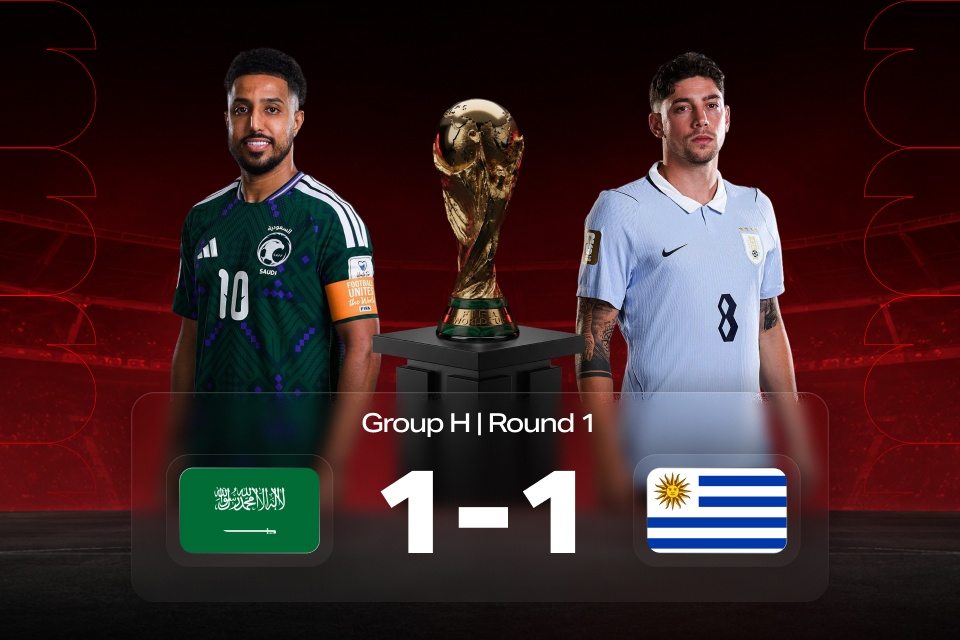 World Cup 2026: Saudi Arabia vs Uruguay — Match Result & 888STARZ Betting Takeaways