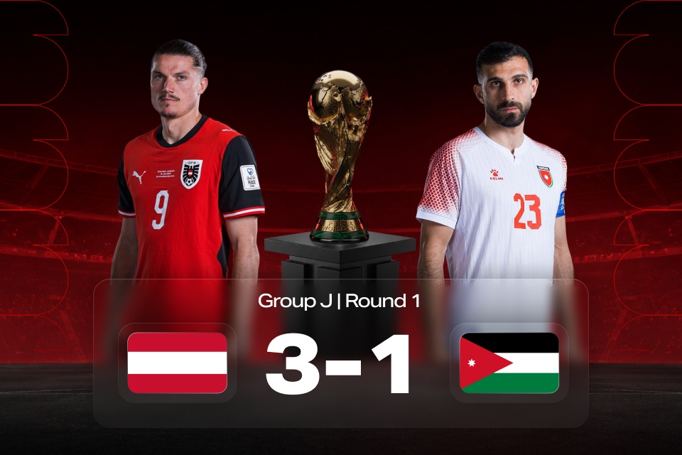 World Cup 2026: Austria vs Jordan — Match Result & Betting Takeaways from 888STARZ