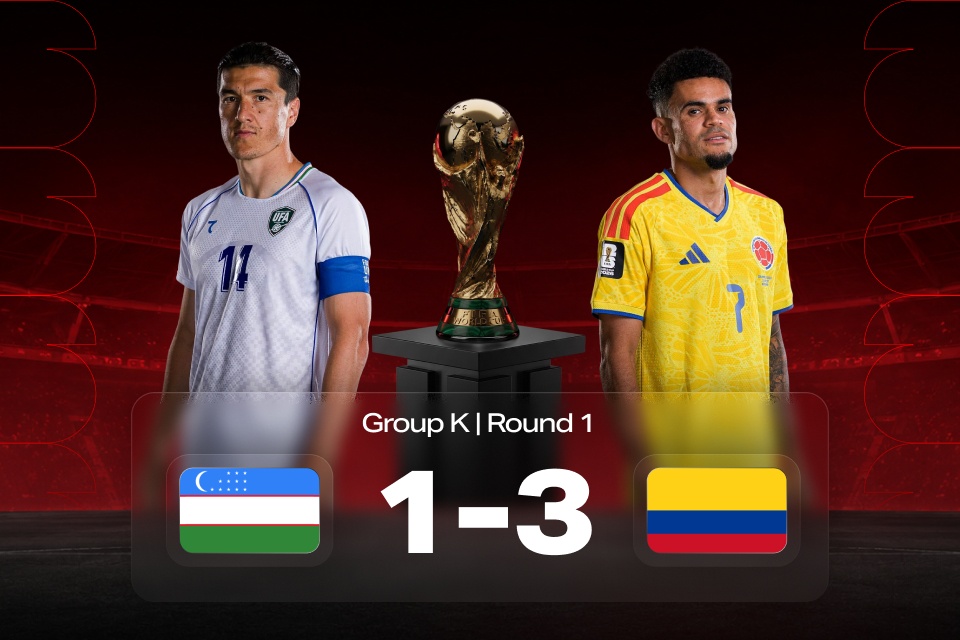 World Cup 2026: Uzbekistan vs Colombia — Match Result & Betting Takeaways from 888STARZ