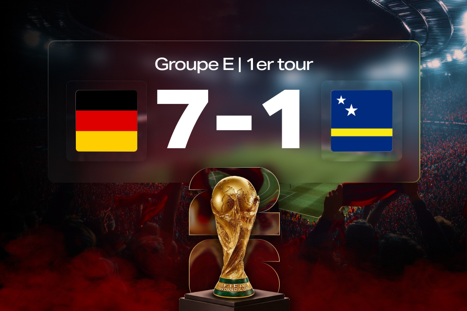 Coupe du Monde 2026: Allemagne vs Curaçao — résultat du match et analyse 888STARZ