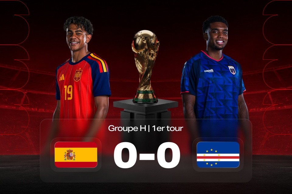 Coupe du Monde 2026: Espagne vs Cap-Vert — résultat du match et analyse des paris avec 888STARZ