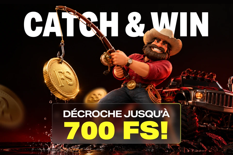 CATCH & WIN – la grande promo d’octobre : jusqu’à 700 FS et trois façons de gagner
