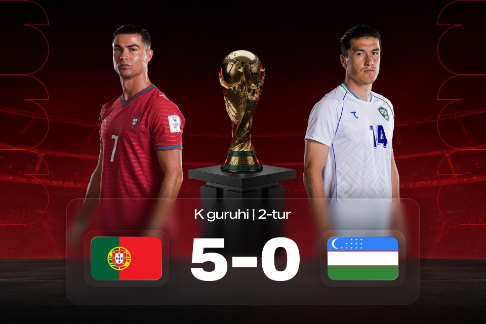 JCH-2026: Portugaliya — O‘zbekiston — o‘yin natijasi va 888STARZ bettorlar uchun xulosalar