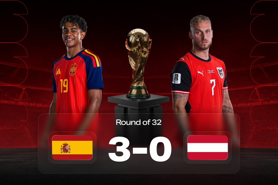 World Cup 2026: Spain vs Austria — Result & 888STARZ Betting Takeaways