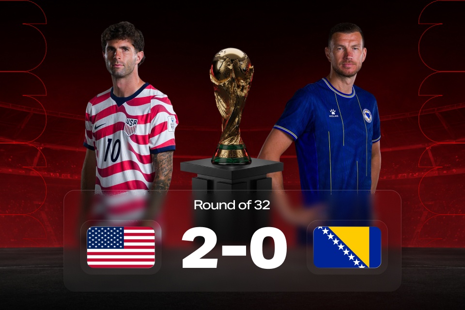 World Cup 2026: USA vs Bosnia and Herzegovina — Result & 888STARZ Betting Takeaways